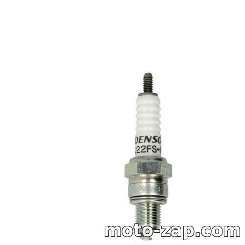 Свеча DENSO W22FS-U оригинал Япония (аналог NGK B7HS) (лодочные моторы: 2TTohatsu M9.9/15/18/25/30/40; 2TSelva 30/35/40/50; 4T Jonson 9 л/с)