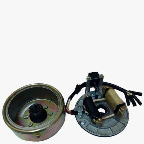 Зажигание Альфа, двигатель без эл.стартера