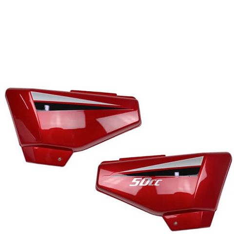 крышка бардачка alpha крaснaя